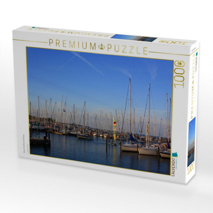 Ostsee: Nordhafen Schilksee - CALVENDO Foto-Puzzle'