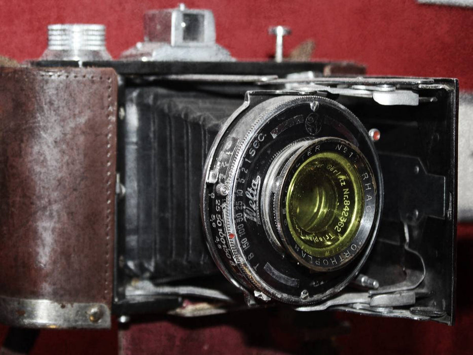 Alte Rollfilm-Kamera - CALVENDO Foto-Puzzle'