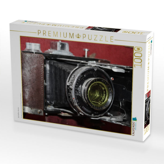Alte Rollfilm-Kamera - CALVENDO Foto-Puzzle'