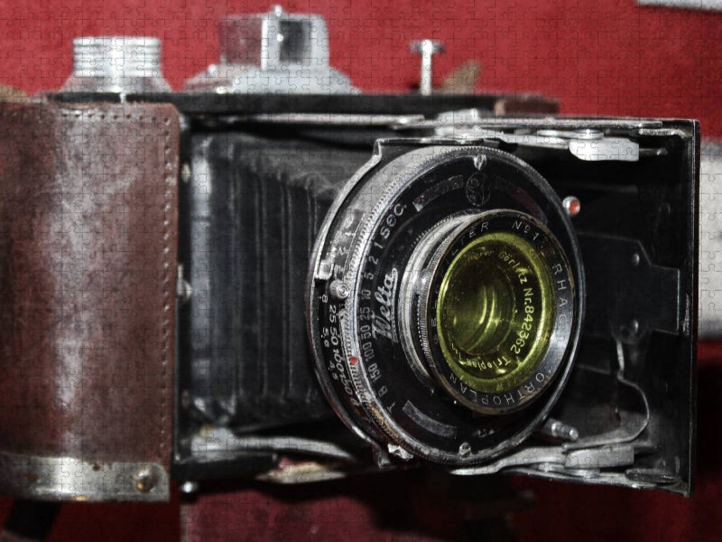 Alte Rollfilm-Kamera - CALVENDO Foto-Puzzle'