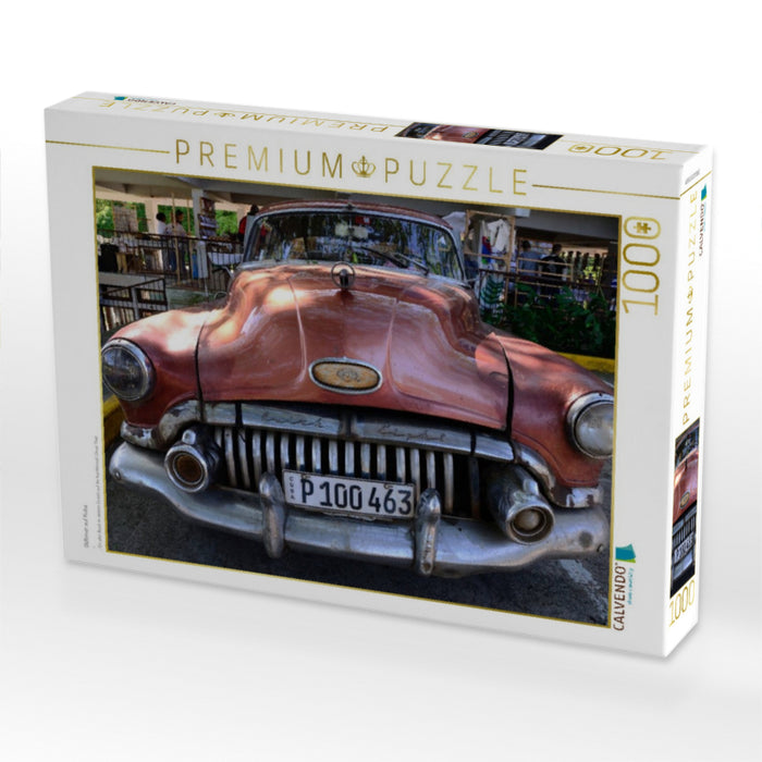Oldtimer auf Kuba - CALVENDO Foto-Puzzle'