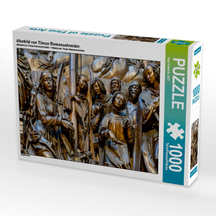 Altarpiece by Tilman Riemenschneider. - CALVENDO photo puzzle 