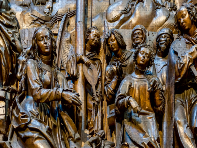 Altarpiece by Tilman Riemenschneider. - CALVENDO photo puzzle 