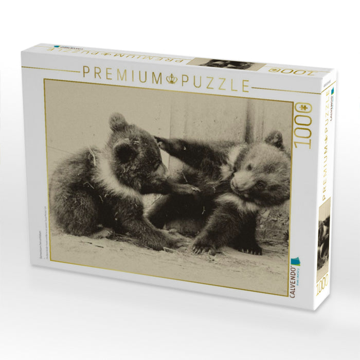 Gemeinsam herumtoben - CALVENDO Foto-Puzzle'