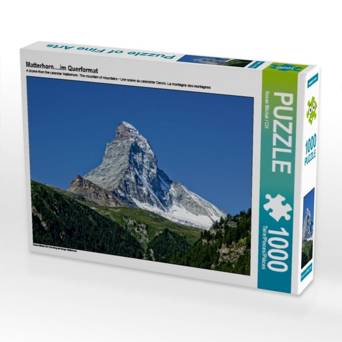 Matterhorn....im Querformat 2000 Teile Puzzle quer - CALVENDO Foto-Puzzle'