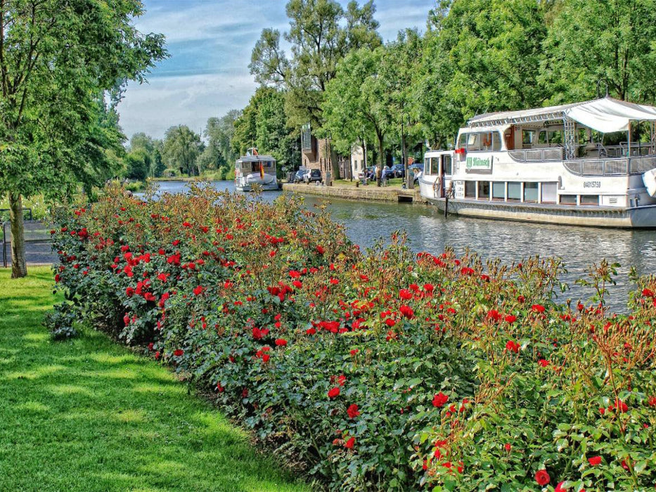 Mit der Weißen Flotte auf der Ruhr - CALVENDO Foto-Puzzle'