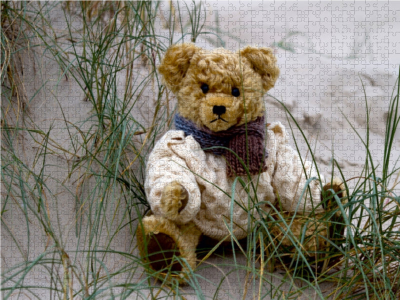 Dünen und Meer 1000 Teile Puzzle quer - CALVENDO Foto-Puzzle'