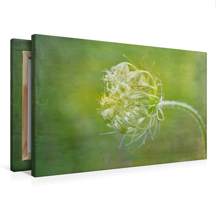 Premium Textil-Leinwand Keep my world protected