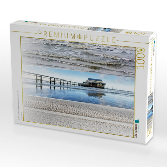 Ein Motiv aus dem Kalender Küstenstreifen an der Nordsee - CALVENDO Foto-Puzzle'