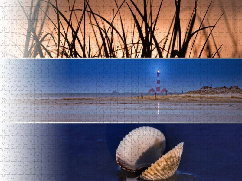 Ein Motiv aus dem Kalender Küstenstreifen an der Nordsee - CALVENDO Foto-Puzzle'