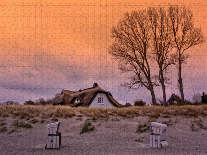 Ein Motiv aus dem Kalender Lichtspiele auf der Halbinsel Darß - CALVENDO Foto-Puzzle'