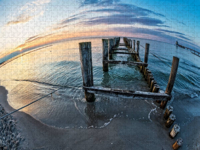 Ein Motiv aus dem Kalender Lichtspiele auf der Halbinsel Darß - CALVENDO Foto-Puzzle'