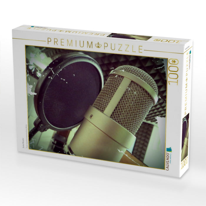 Studio Mikrofon - CALVENDO Foto-Puzzle'