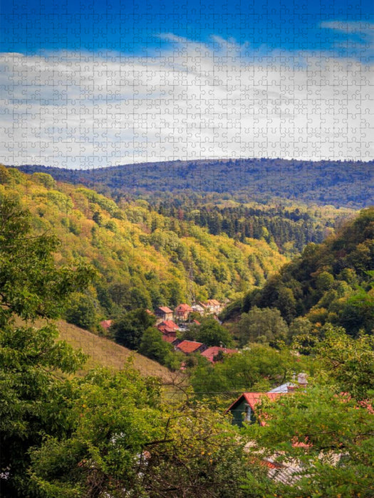 Ein Motiv aus dem Kalender Steierdorf - Anina - CALVENDO Foto-Puzzle'