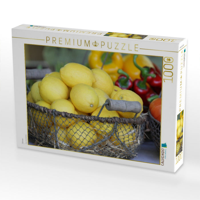 Zitronen - CALVENDO Foto-Puzzle'