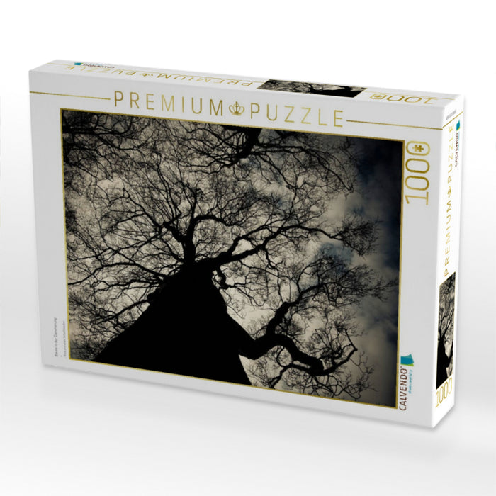Baum in der Dämmerung - CALVENDO Foto-Puzzle'