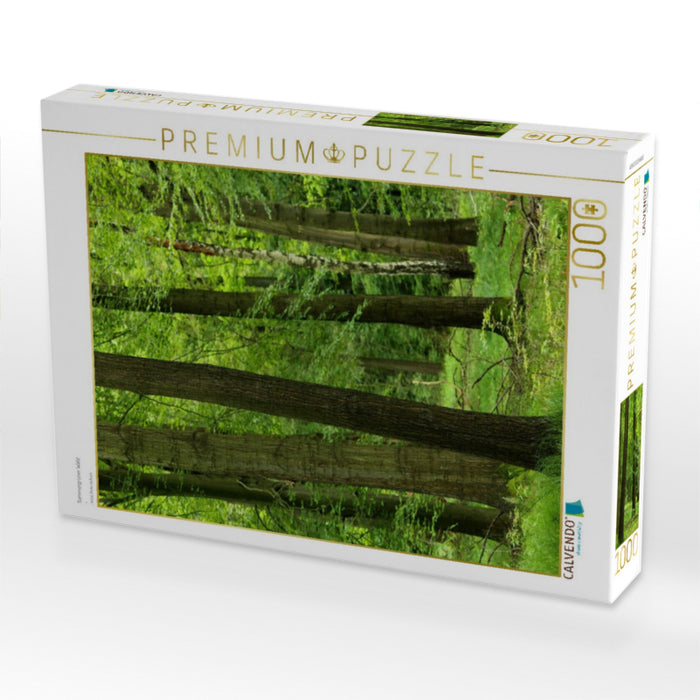 Sommergrüner Wald - CALVENDO Foto-Puzzle'