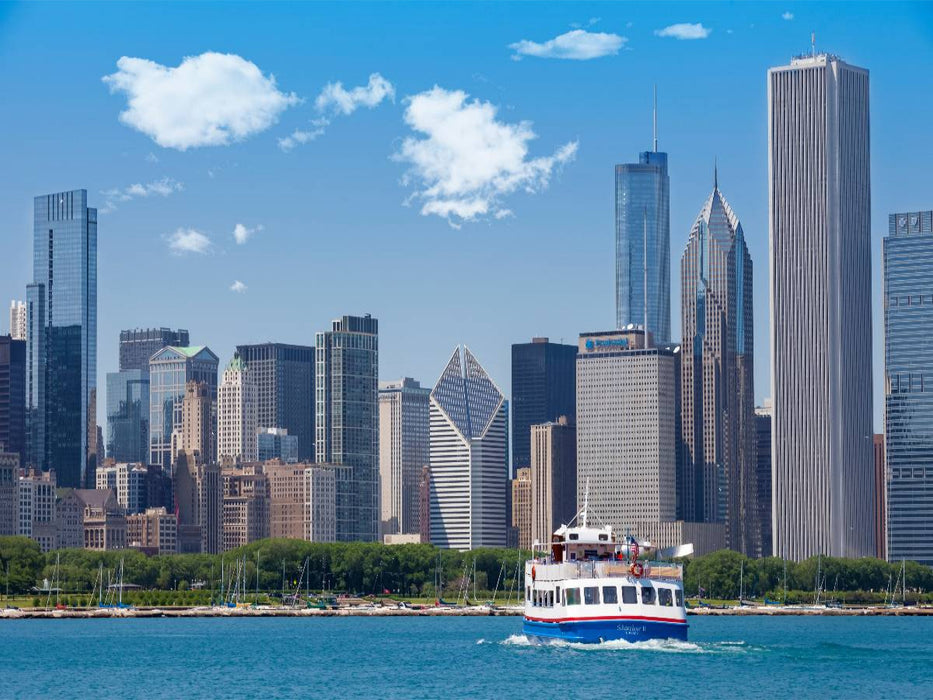 CHICAGO Skyline - CALVENDO Foto-Puzzle'