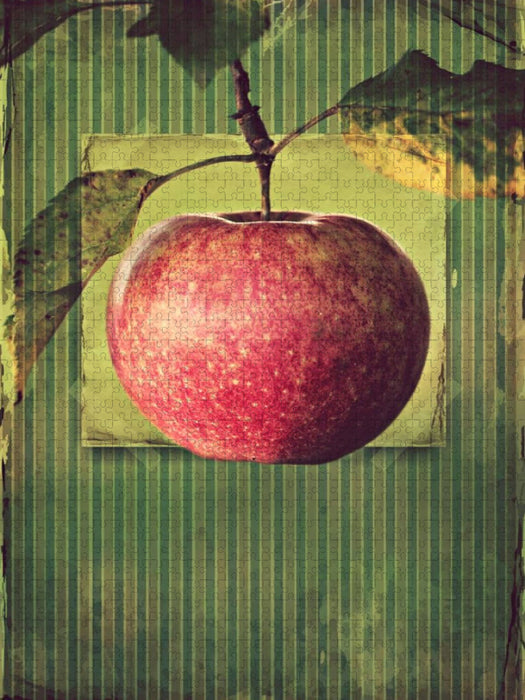Apfel im vintagelook - CALVENDO Foto-Puzzle'