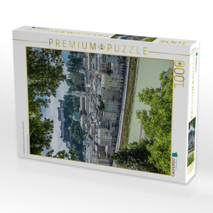 SALZBURG Wunderschöner Blick auf die Altstadt - CALVENDO Foto-Puzzle'