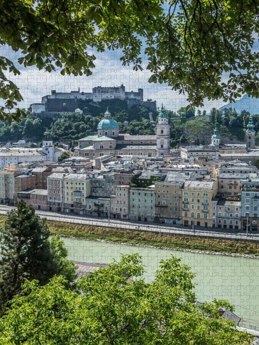 SALZBURG Wunderschöner Blick auf die Altstadt - CALVENDO Foto-Puzzle'