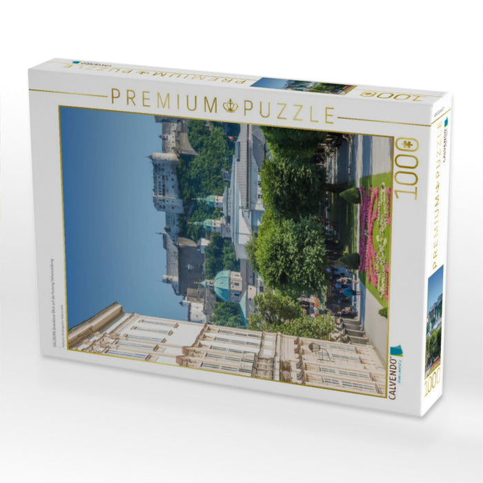 SALZBURG Grandioser Blick auf die Festung Hohensalzburg - CALVENDO Foto-Puzzle'