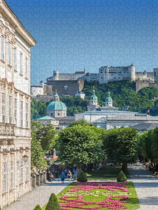 SALZBURG Grandioser Blick auf die Festung Hohensalzburg - CALVENDO Foto-Puzzle'