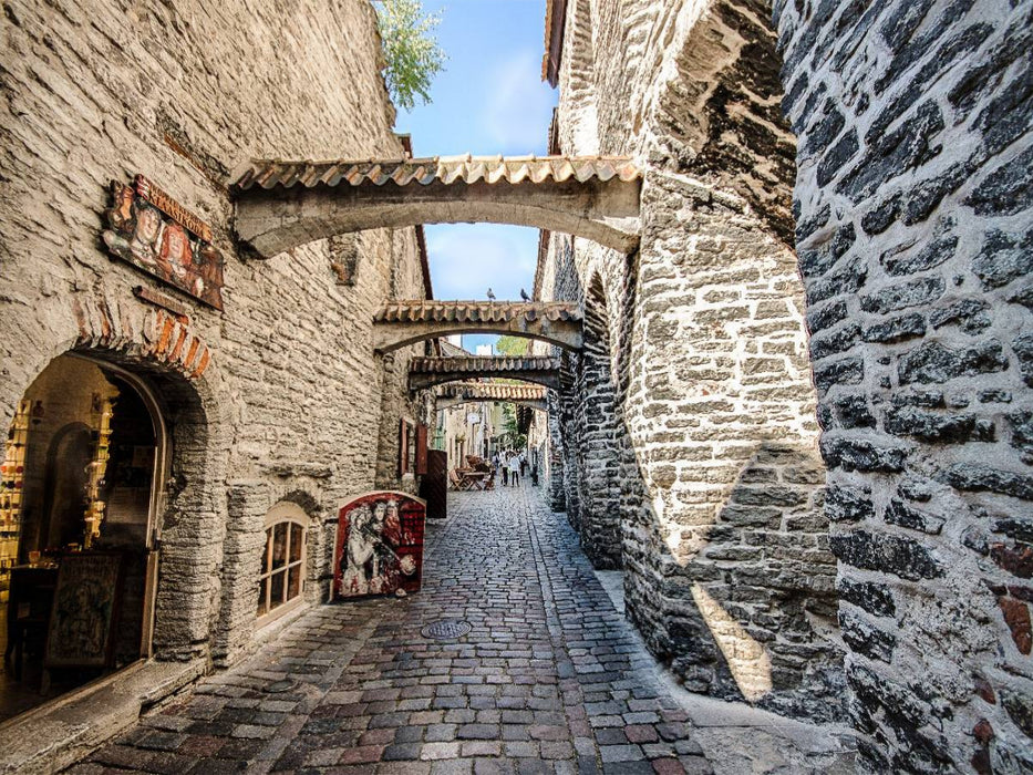 Tallinn - Streifzug durch die Altstadt - CALVENDO Foto-Puzzle'