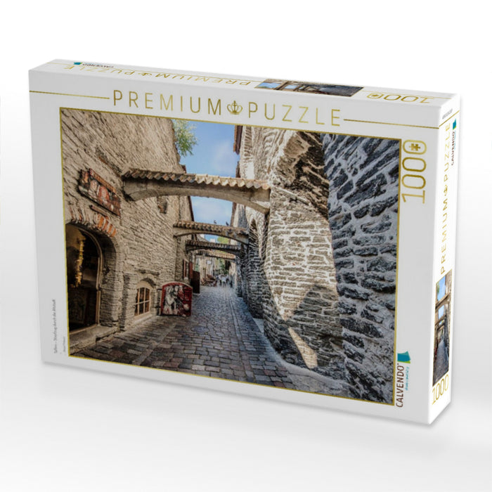 Tallinn - Streifzug durch die Altstadt - CALVENDO Foto-Puzzle'