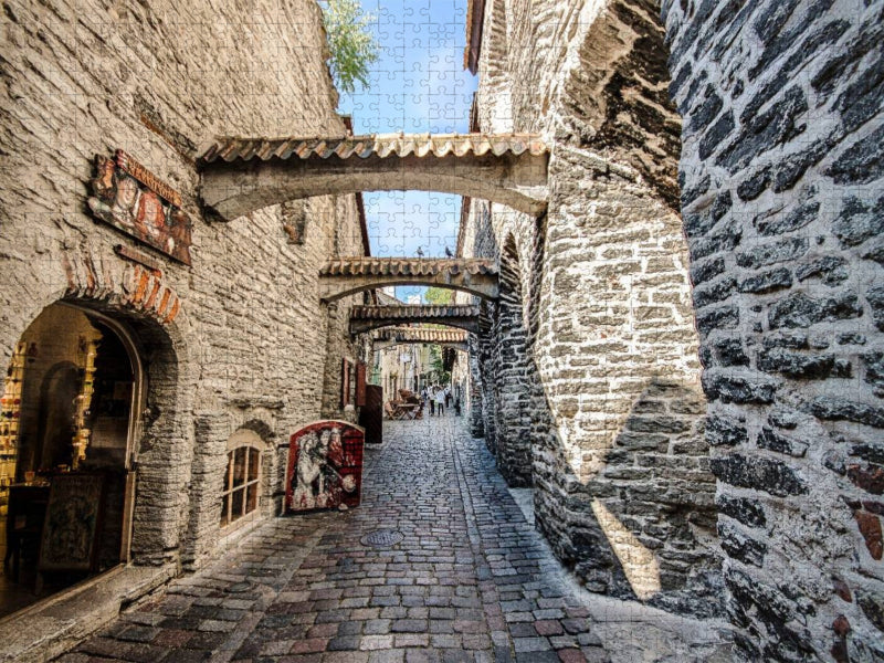 Tallinn - Streifzug durch die Altstadt - CALVENDO Foto-Puzzle'