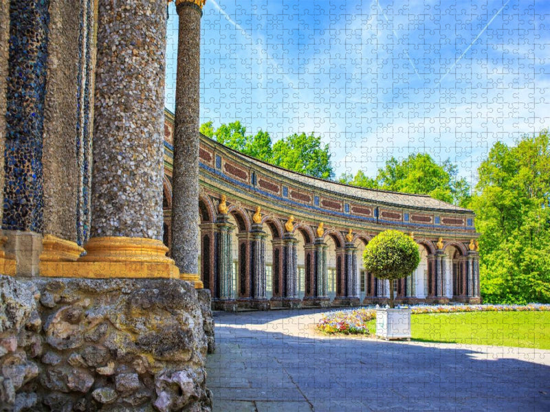 Neues Schloss Eremitage - CALVENDO Foto-Puzzle'