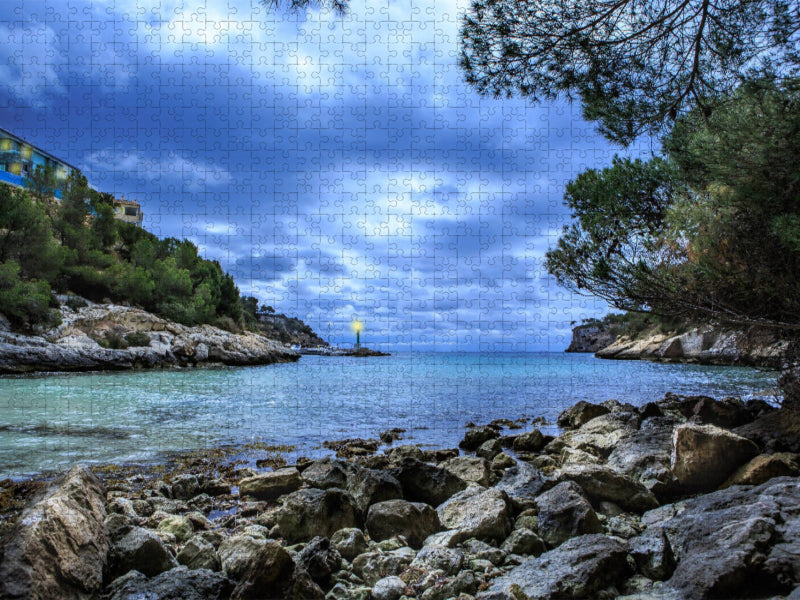 Portals Vells Bucht - CALVENDO Foto-Puzzle'
