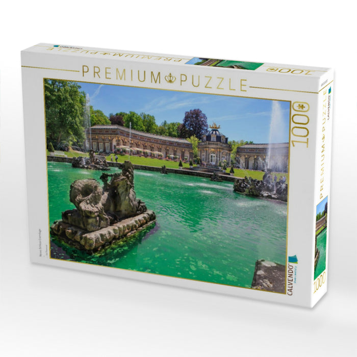 Neues Schloss Eremitage - CALVENDO Foto-Puzzle'