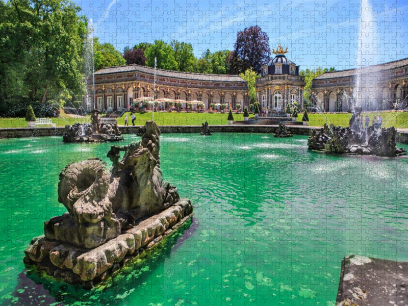 Neues Schloss Eremitage - CALVENDO Foto-Puzzle'