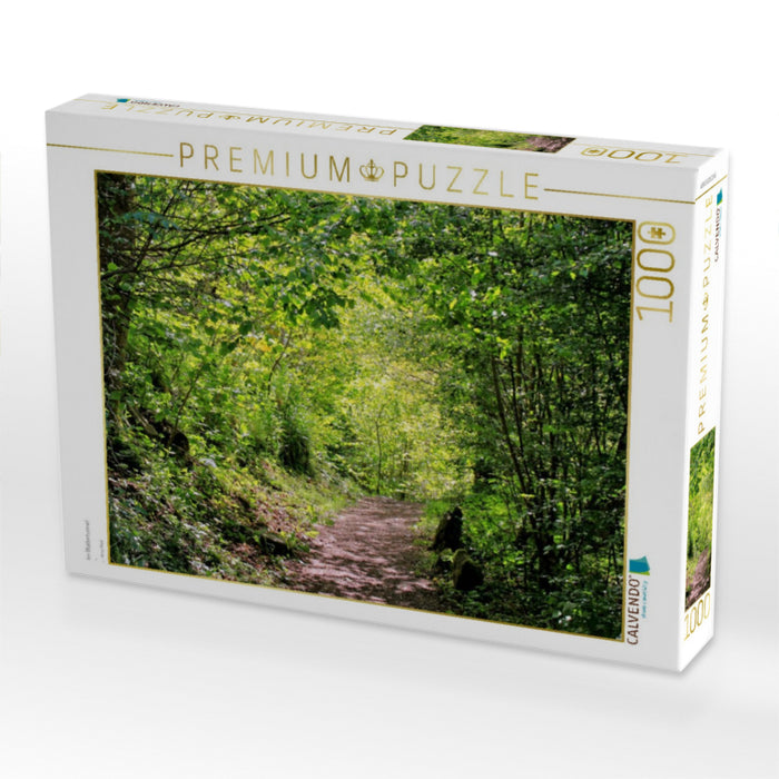 Im Blättertunnel - CALVENDO Foto-Puzzle'