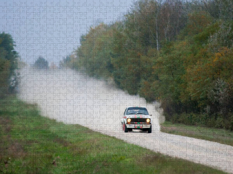 Fiat 131 Abarth Rally - CALVENDO Foto-Puzzle'