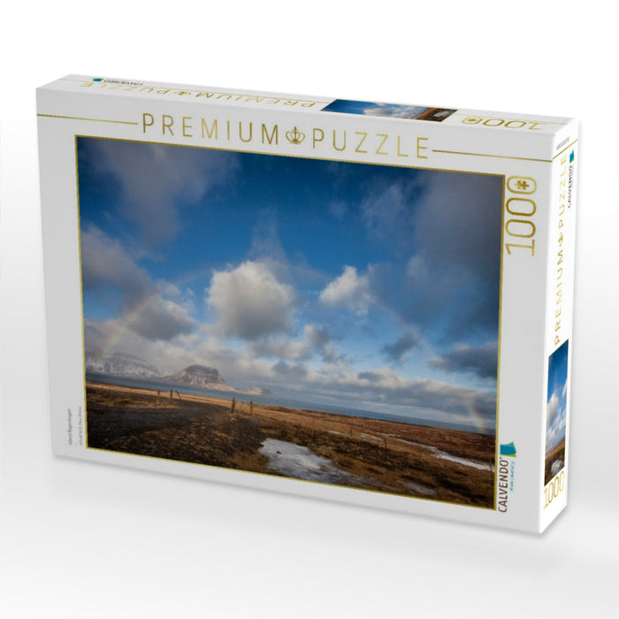 Island Regenbogen - CALVENDO Foto-Puzzle'