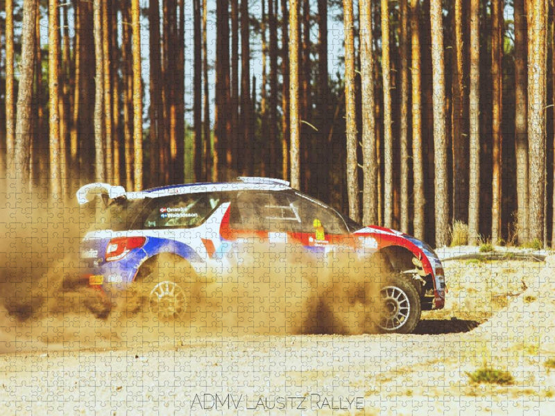 ADMV Lausitz Rallye / Anders Gröndahl - CALVENDO Foto-Puzzle'