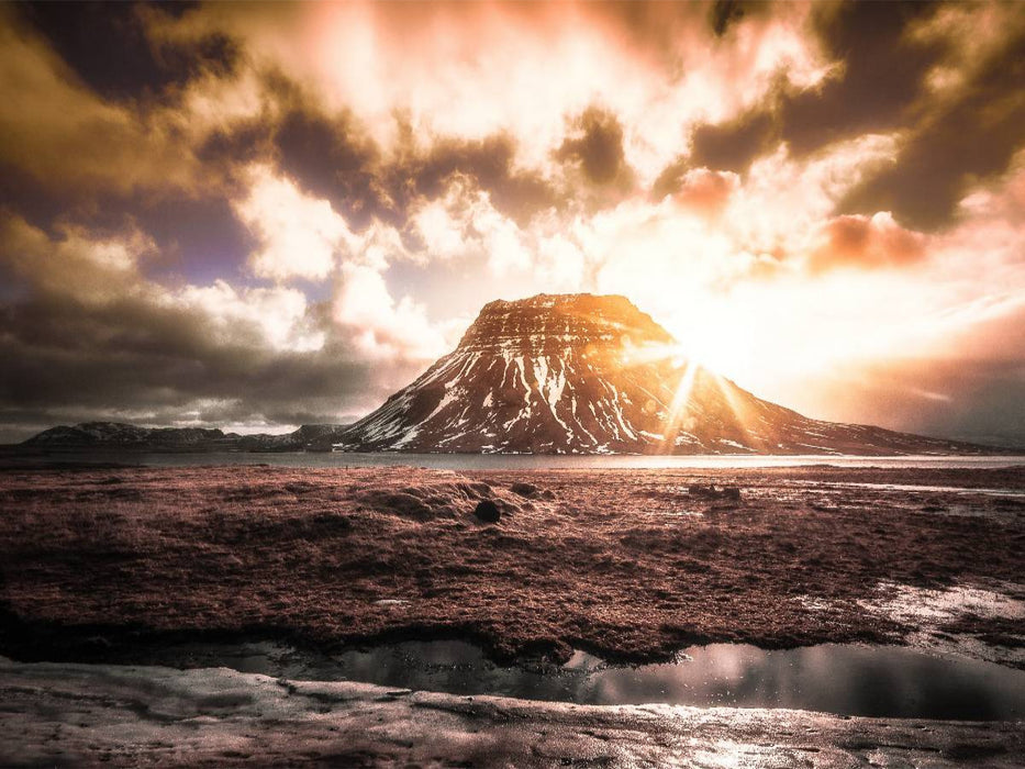 Island - Kirkjufellsfoss - CALVENDO Foto-Puzzle'