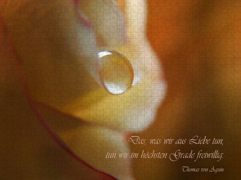 Motivation zur Liebe - CALVENDO Foto-Puzzle'