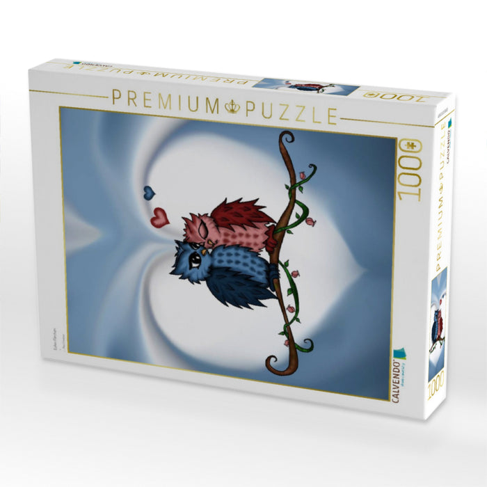 Eulen Pärchen - CALVENDO Foto-Puzzle'