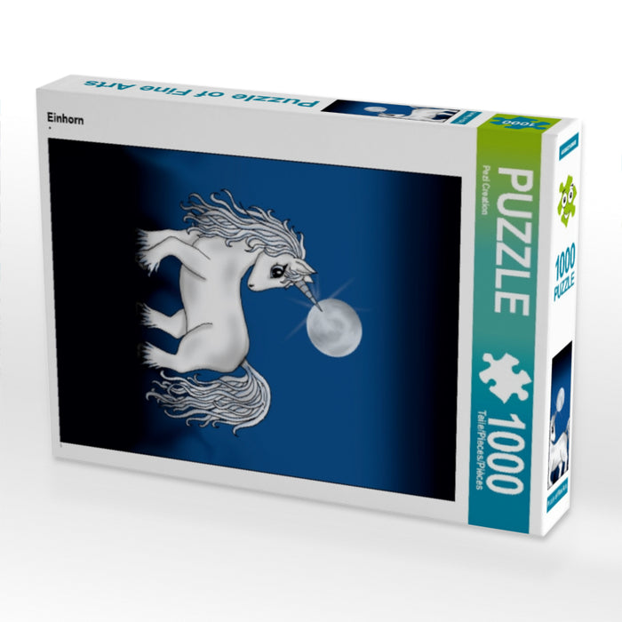 Einhorn 1000 Teile Puzzle hoch - CALVENDO Foto-Puzzle'
