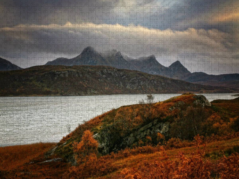 Ben Loyal, Sutherland, Schottland - CALVENDO Foto-Puzzle'