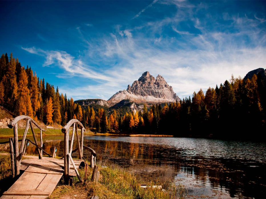 Toblacher See im Herbst - CALVENDO Foto-Puzzle'