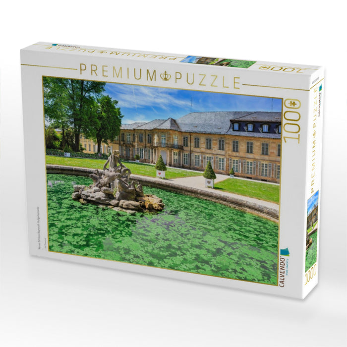 Neues Schloss Bayreuth, Hofgartenseite - CALVENDO Foto-Puzzle'