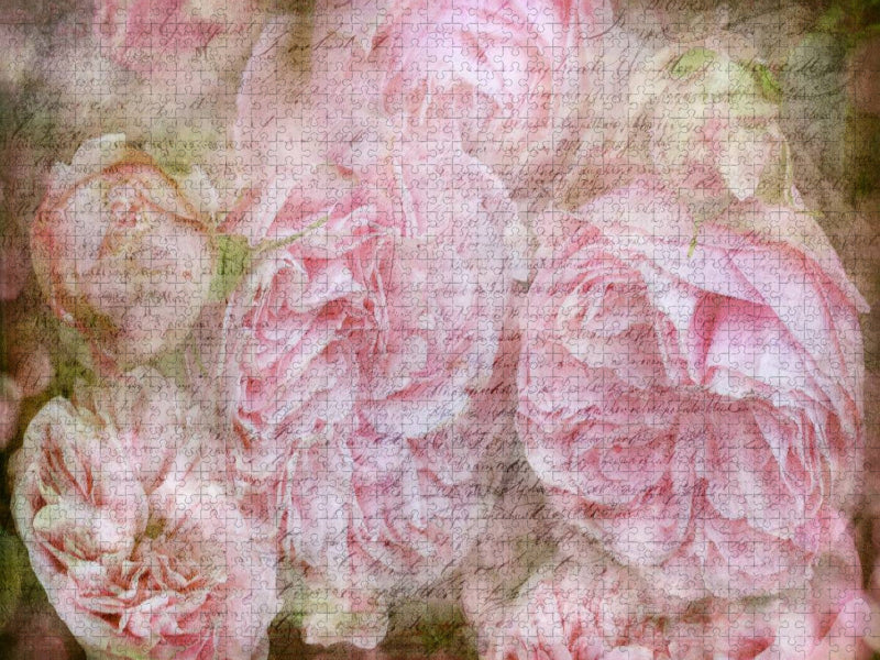 Vintage Rosen - CALVENDO Foto-Puzzle'