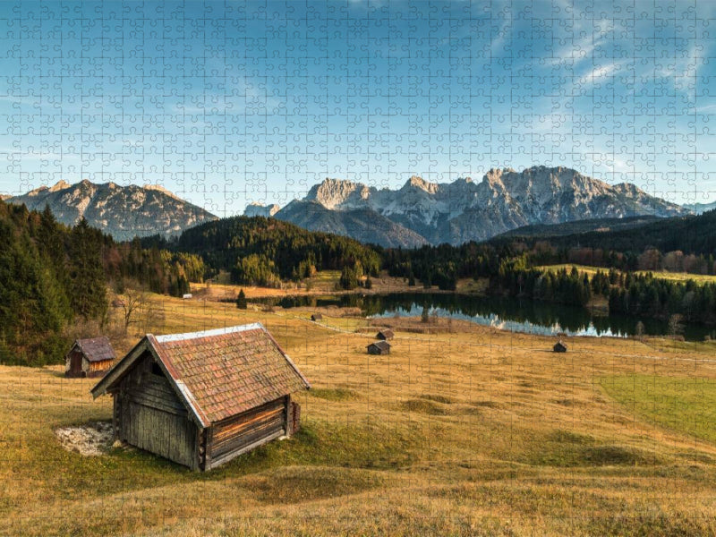 Geroldsee Bayern - CALVENDO Foto-Puzzle'