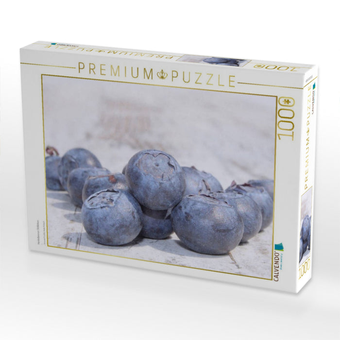 Heidelbeeren Stillleben - CALVENDO Foto-Puzzle'