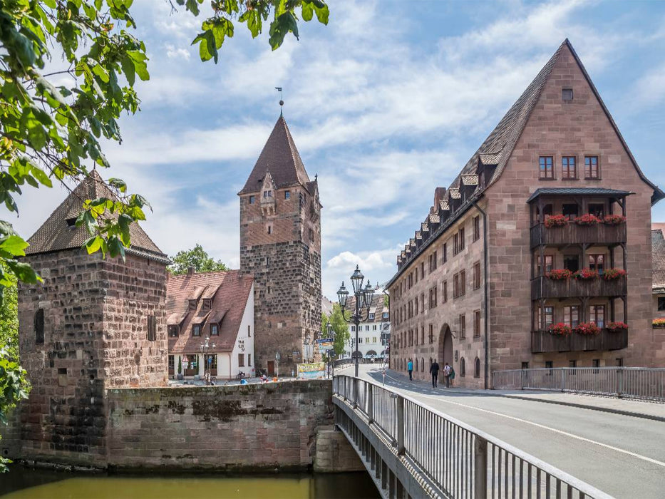 NÜRNBERG Heubrücke - CALVENDO Foto-Puzzle'