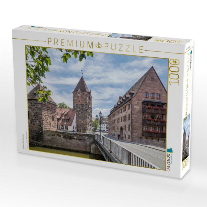 NÜRNBERG Heubrücke - CALVENDO Foto-Puzzle'